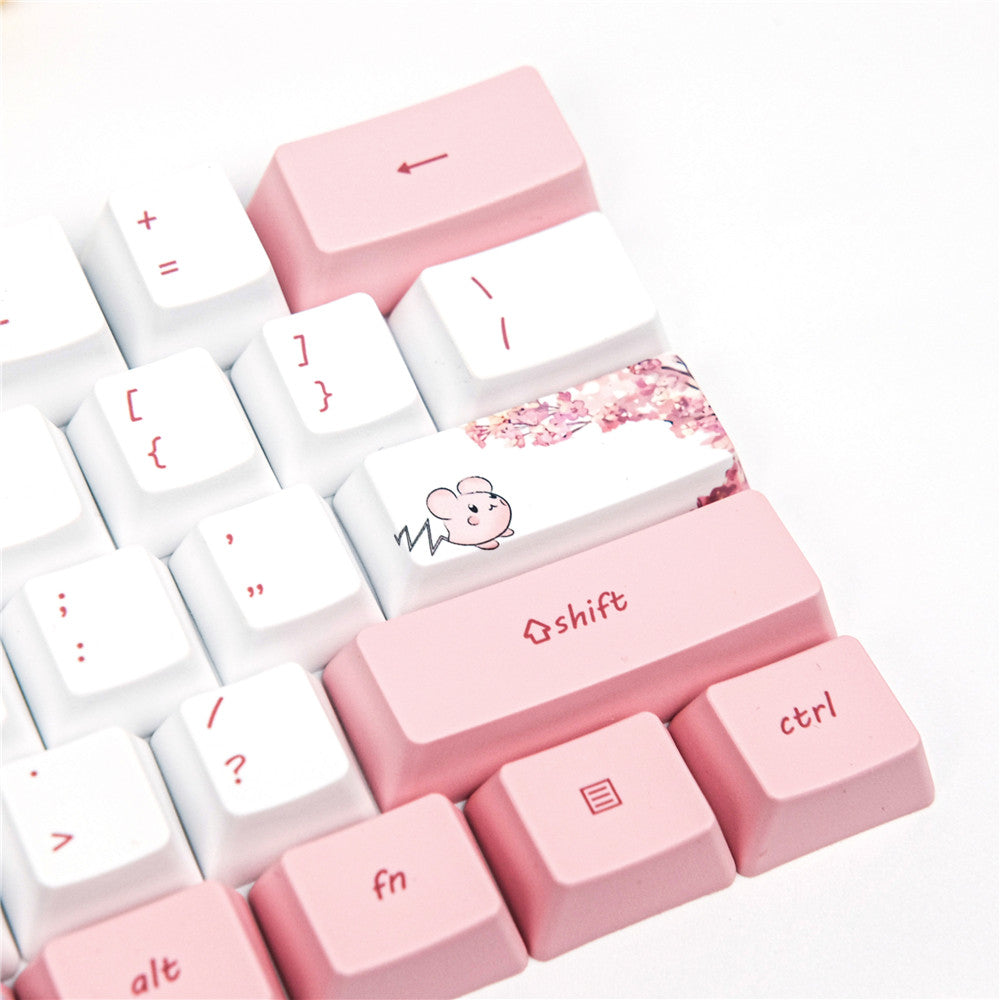 PBT Sublimation Keycap Animation Cartoon Compatible with GK61
