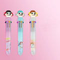 Pressez un stylo à bille 10 couleurs
