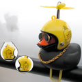 Petit véhicule électrique de canard jaune autopropulsé