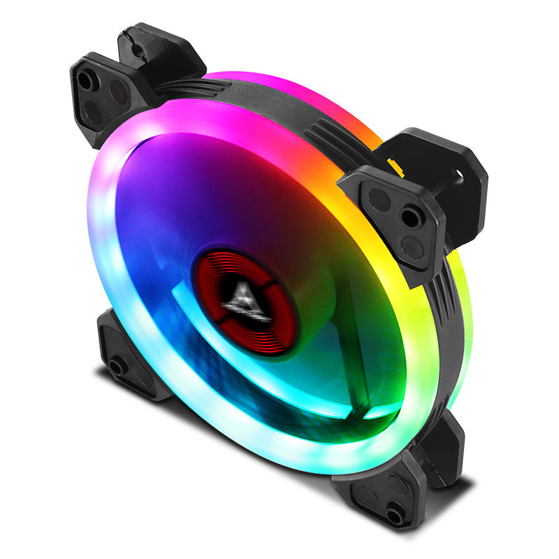 12cm Chassis Fan Camouflage Light RGB Color Changer