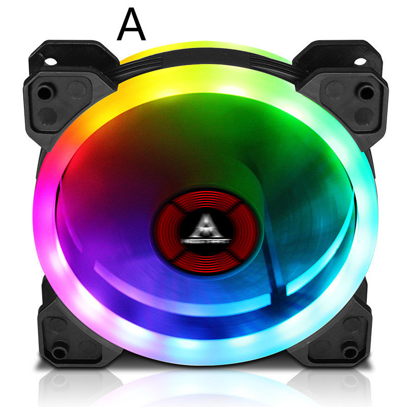 12cm Chassis Fan Camouflage Light RGB Color Changer