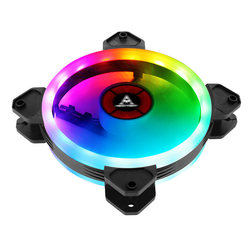12cm Chassis Fan Camouflage Light RGB Color Changer