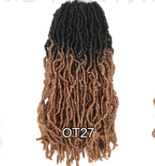 Soft Locs Synthétique Crochet cheveux naturel faux