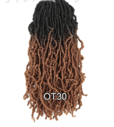 Soft Locs Synthétique Crochet cheveux naturel faux