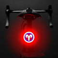 Vélo Intelligent Capteur de Frein Auto Light Imperméable LED Rechargeable Vélo Tail Light