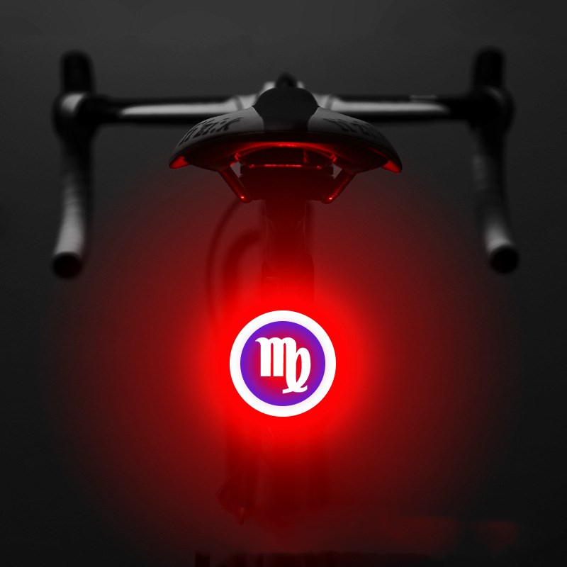 Vélo Intelligent Capteur de Frein Auto Light Imperméable LED Rechargeable Vélo Tail Light