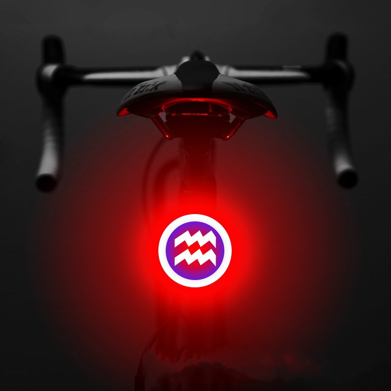 Vélo Intelligent Capteur de Frein Auto Light Imperméable LED Rechargeable Vélo Tail Light