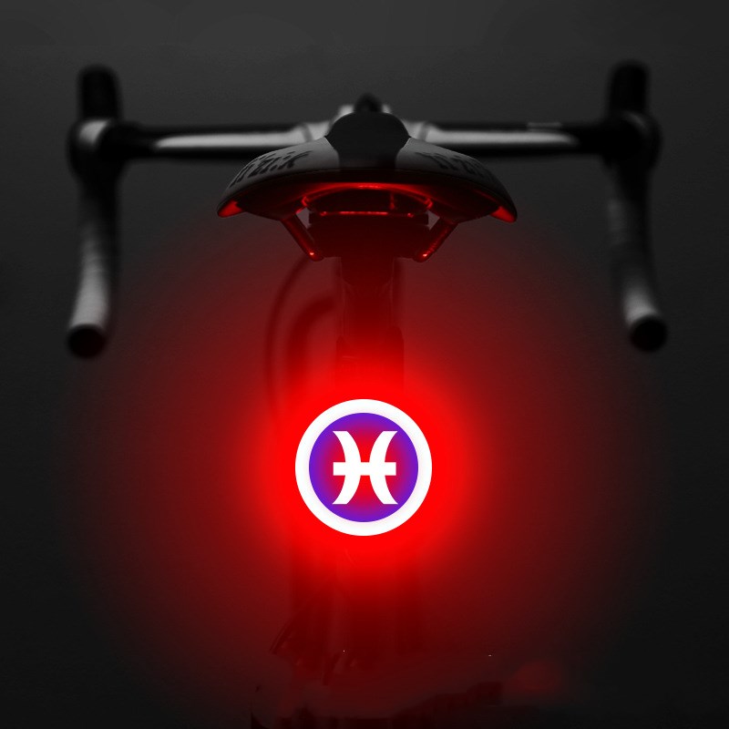 Vélo Intelligent Capteur de Frein Auto Light Imperméable LED Rechargeable Vélo Tail Light