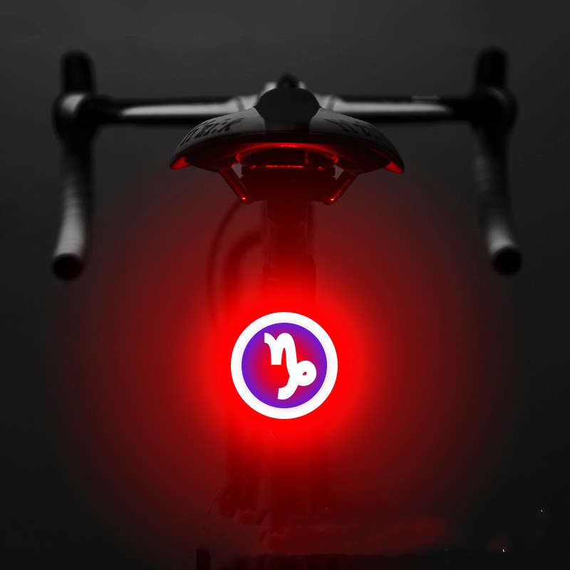Vélo Intelligent Capteur de Frein Auto Light Imperméable LED Rechargeable Vélo Tail Light