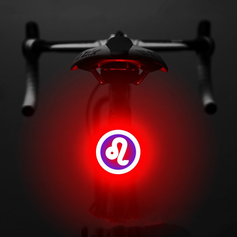 Vélo Intelligent Capteur de Frein Auto Light Imperméable LED Rechargeable Vélo Tail Light