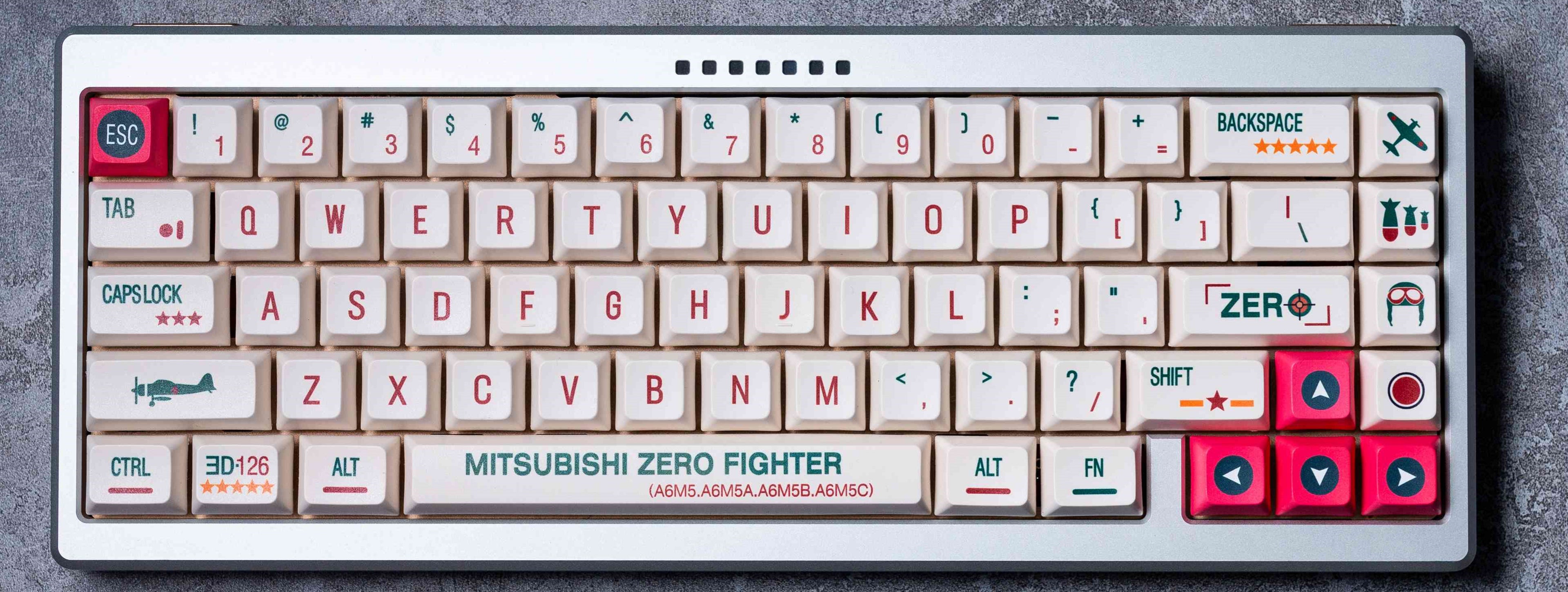 Creative petit ensemble complet de PBT Hot-lift Keycaps