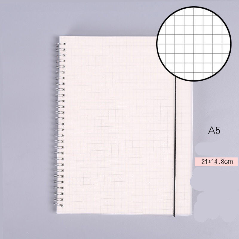 B5 Coil Grid Livre Super épais et simple lycée et collège étudiant classe Noteboo
