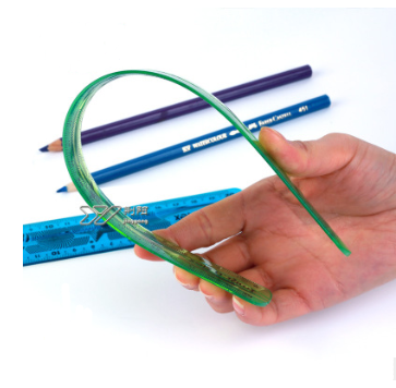 Règle en plastique 30cm règle souple