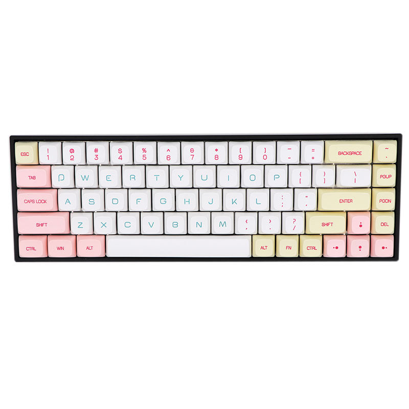 Clavier mécanique PBT à 68 clés