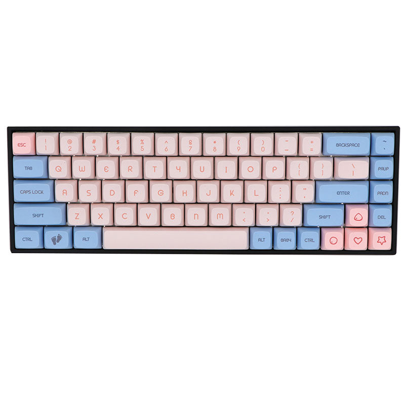 Clavier mécanique PBT à 68 clés