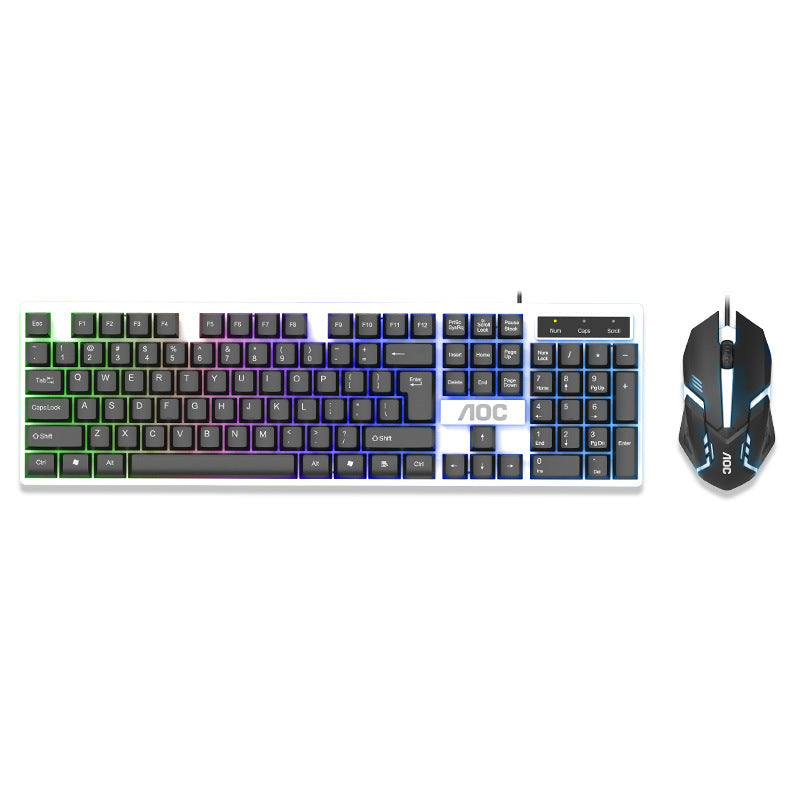 Glow Keyboard & Mouse Game Controller