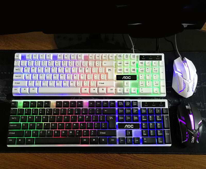 Glow Keyboard & Mouse Game Controller