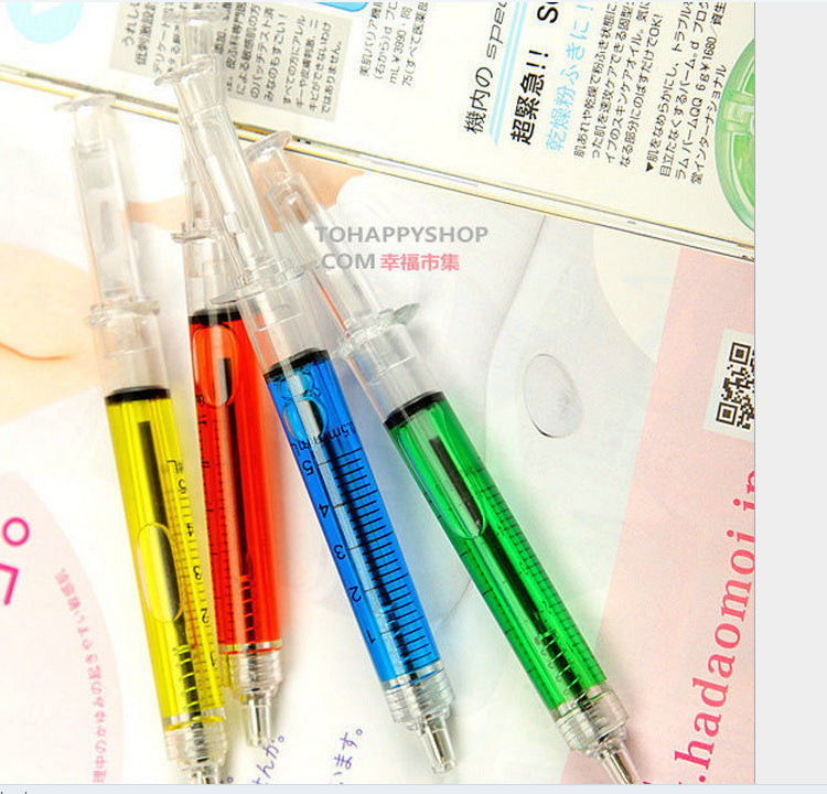 Syringe Syringe Publicité Syringe stylo à bille