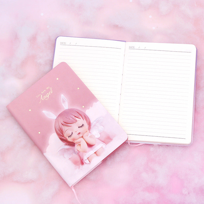 Cute Creative Flower Fairy Manuel Notepad