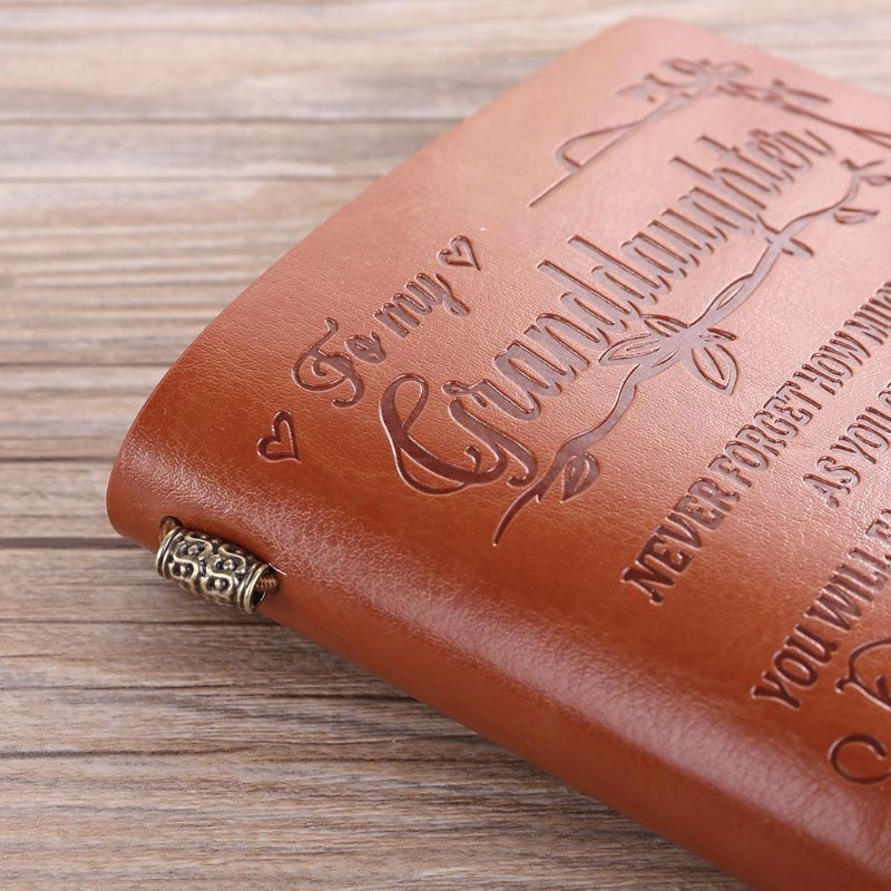 Ledger de main en cuir Business Note Ledger de main