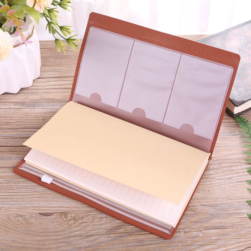Ledger de main en cuir Business Note Ledger de main