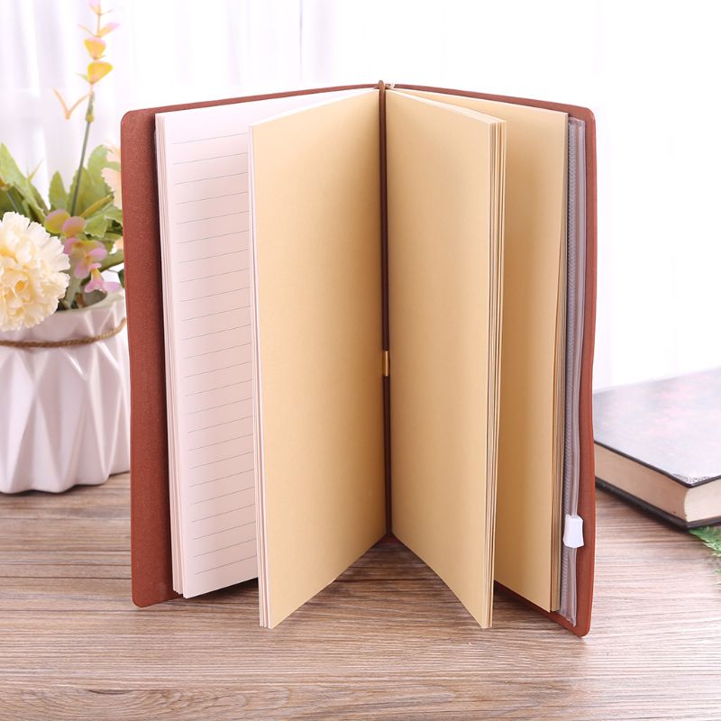 Ledger de main en cuir Business Note Ledger de main