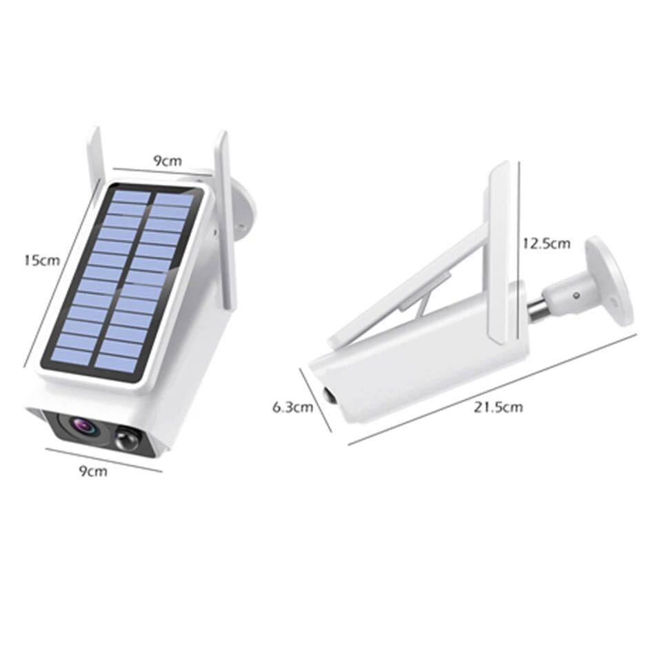 Caméra de batterie rechargeable solaire Wifi sans fil
