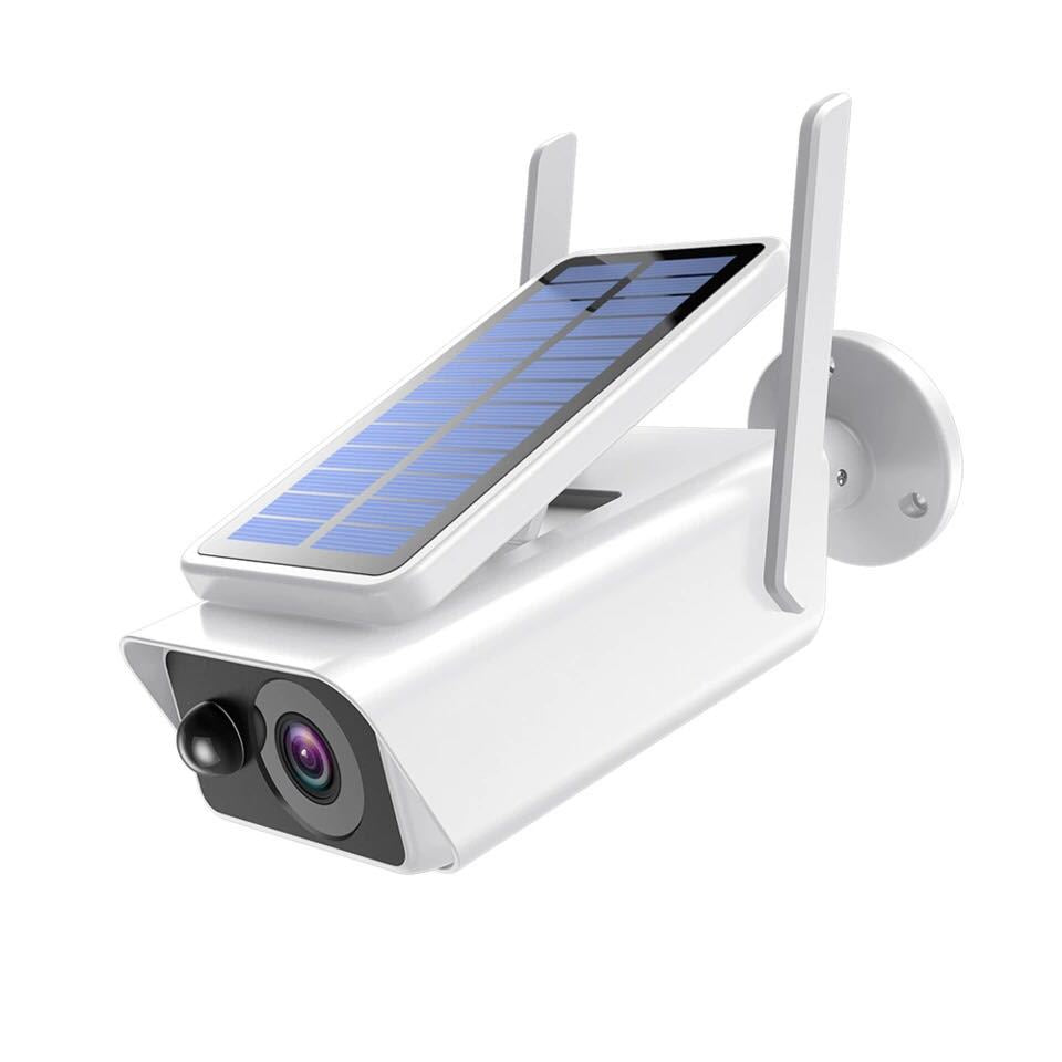 Caméra de batterie rechargeable solaire Wifi sans fil