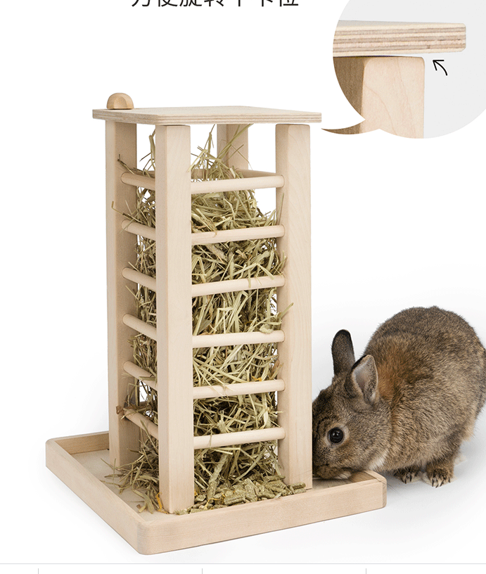 Cadre à herbes carrées multifonctionnel de lapin
