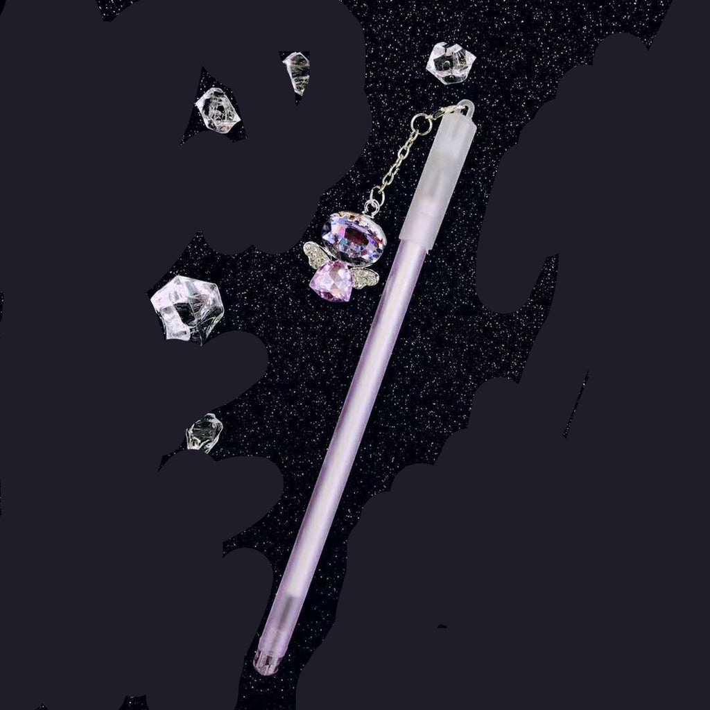 Stylo Gel Pendentif d'eau fille de petit ange