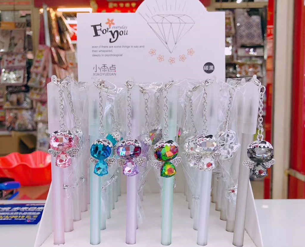 Stylo Gel Pendentif d'eau fille de petit ange