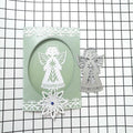 Angel Knife Mold Embossage Carte de salutation faisant la décoration