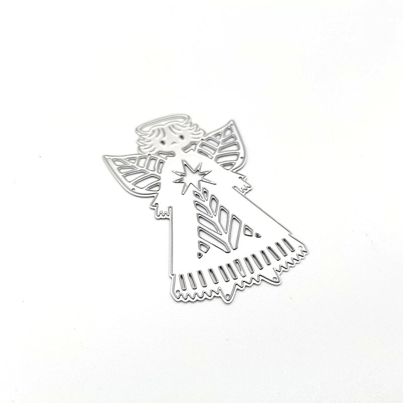 Angel Knife Mold Embossage Carte de salutation faisant la décoration