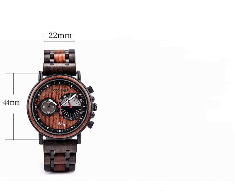 Chronographe de mode calendrier Laser Watch
