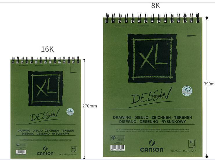 Couleur soluble dans l'eau Lead Sketchbook Peinture mince