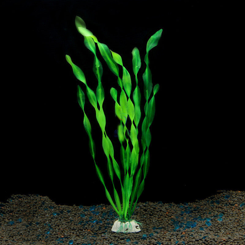 Aquarium Simulation Plantes d'eau Réservoir de poisson nord-américain Décorations d'aquarium