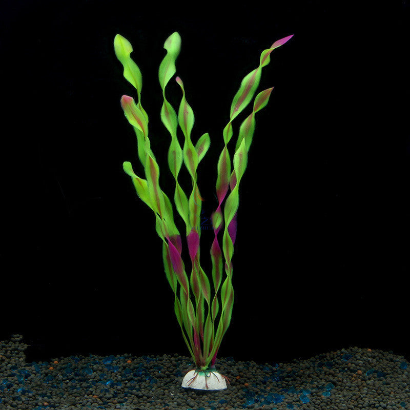 Aquarium Simulation Plantes d'eau Réservoir de poisson nord-américain Décorations d'aquarium