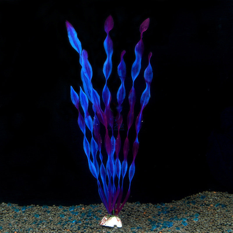 Aquarium Simulation Plantes d'eau Réservoir de poisson nord-américain Décorations d'aquarium