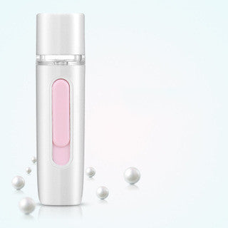 Humidificateur du visage de l'hydratant de test de peau à main