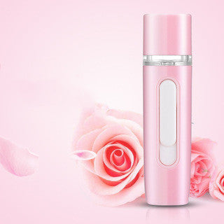 Humidificateur du visage de l'hydratant de test de peau à main