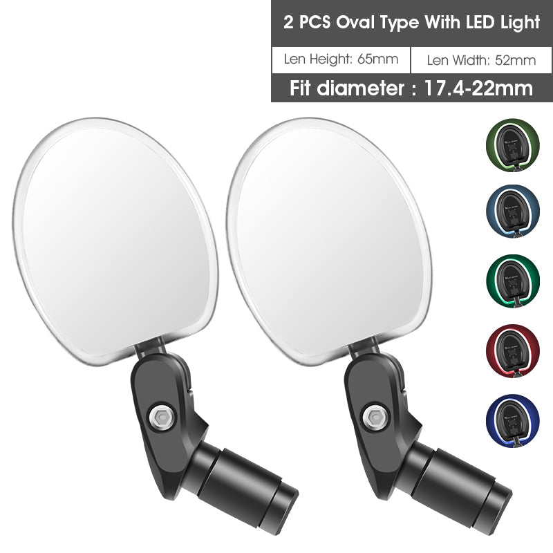 Vélo Convex Vue arrière Miroir Équipement d'équitation