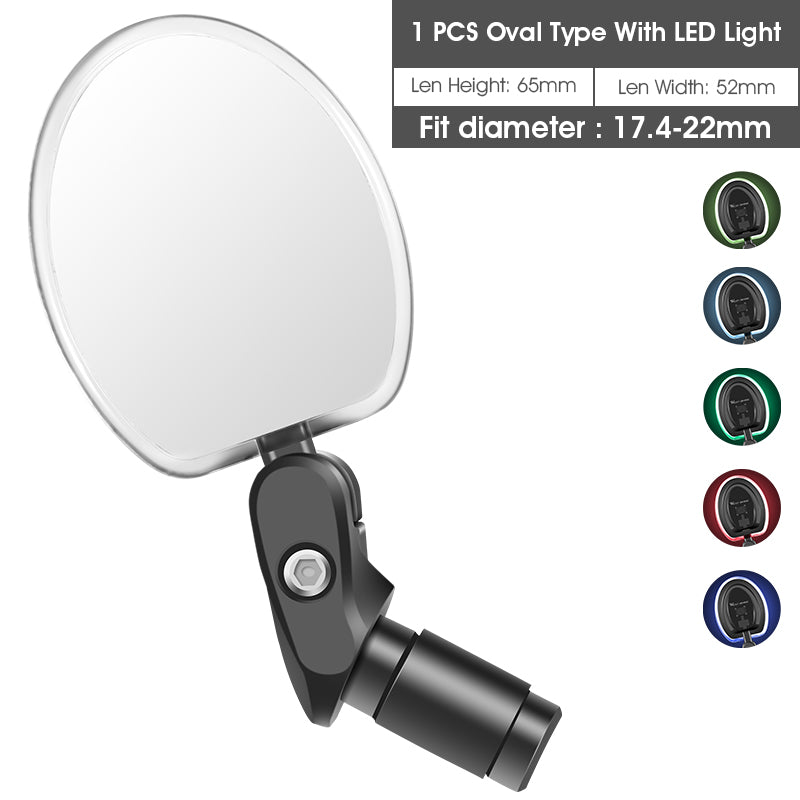 Vélo Convex Vue arrière Miroir Équipement d'équitation