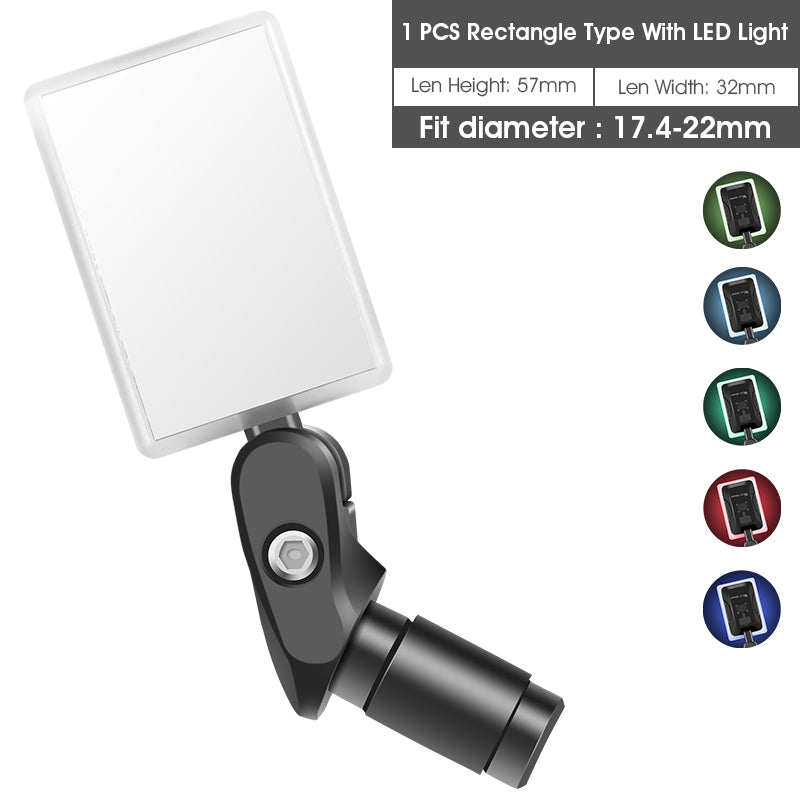 Vélo Convex Vue arrière Miroir Équipement d'équitation