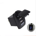 3.1Ausb Chargeur de Voiture Type universel pour les voitures et les motocyclettes