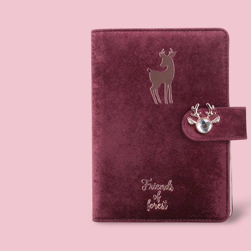 Manuel, carnet de notes, plan de perte de temps, livre simple de perte de cœur mignon fille