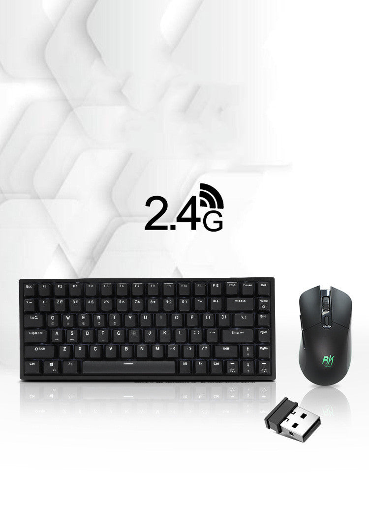 Rk526 Wireless Mechanical Keyboard and Mouse Combo
