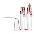 USB Charging Rouge à lèvres Rasoir 2 En 1 Mini Électrique Trimeur de sourcils Facial Rasoir cheveux remove
