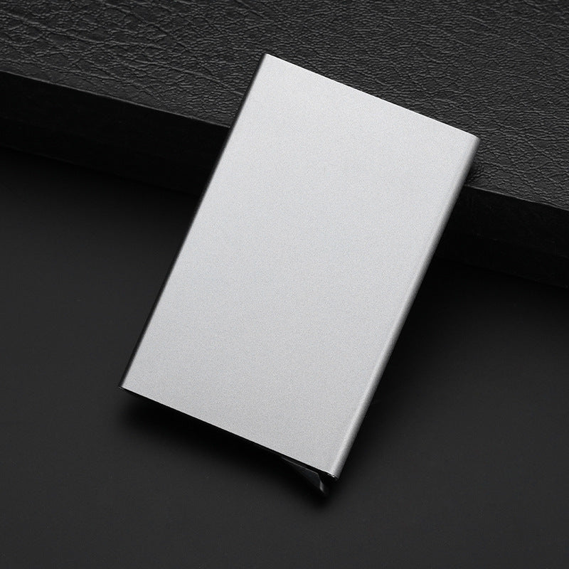 Porte-cartes en aluminium en acier inoxydable