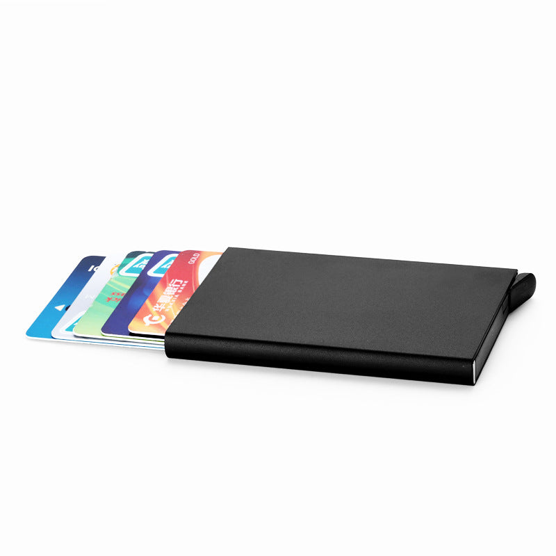 Porte-cartes en aluminium en acier inoxydable