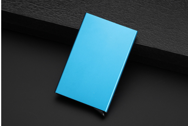 Porte-cartes en aluminium en acier inoxydable